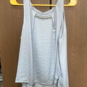 Silk Gray Blouse